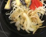 業務スーパー甘酢で揚げバラ肉野菜鉄板盛り作り方9写真