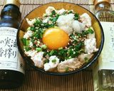 スポ飯♡サラダチキン&納豆卵かけご飯♡作り方3写真