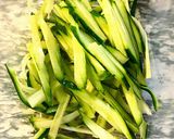 常備菜◎もやし&きゅうりのキムチ和え作り方1写真