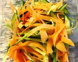 常備菜◎もやし&きゅうりのキムチ和え作り方2写真