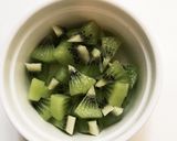 ＊キウイたっぷり！ミントシロップゼリー＊作り方6写真