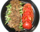 牛肉しぐれ煮♪簡単牛肉サラダ作り方8写真