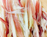 夏バテ解消！みょうがとじゃこのごま油炒め作り方1写真