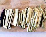 夏にさっぱり茄子そうめん作り方1写真