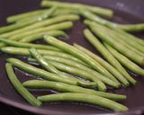 15分で♪揚げナスとインゲンの麺つゆ炒め作り方2写真