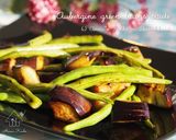 15分で♪揚げナスとインゲンの麺つゆ炒め作り方4写真