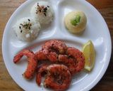 ガーリックシュリンプ☆プレートランチ♫作り方7写真