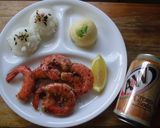 ガーリックシュリンプ☆プレートランチ♫作り方9写真