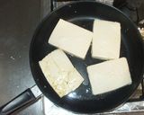 豆腐ステーキ♪梅干し味噌味簡単作り方5写真