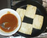 豆腐ステーキ♪梅干し味噌味簡単作り方8写真