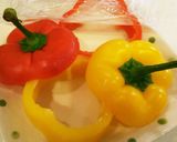 パプリカと合挽き肉のカレー炒め作り方3写真