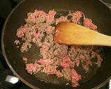 パプリカと合挽き肉のカレー炒め作り方4写真