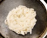 ソーミンチャンプルー風こんにゃくうどん作り方1写真