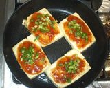 豆腐ステーキ♪梅干し味噌味簡単作り方10写真