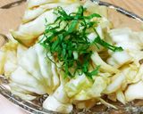 キャベツ青じそ☆芯が旨い☆材料2つ☆作り方3写真
