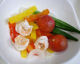簡単！セビーチェ☆魚介野菜のレモンマリネ作り方3写真
