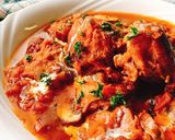 簡単！鶏肉のトマト煮カチャトーラ(動画有作り方14写真
