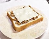 〜受験生の夜食に！納豆チーズトースト〜作り方2写真