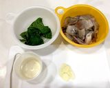 イカのバジル炒め作り方1写真