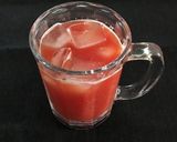 黒酢de健康☘️朝トマジュース作り方4写真