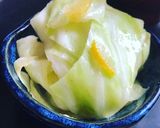 簡単！常備菜！キャベツのゆずの浅漬け作り方3写真