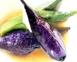 茄子とオクラの揚げ浸し作り方10写真
