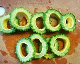 ゴーヤのピカタ作り方1写真