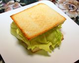 簡単、和がらし入りシウマイのサンドイッチ作り方8写真