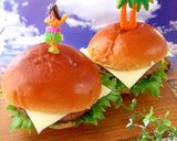 手作りバーガー チーズバーガー作り方5写真