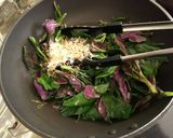 ハンダマのにんにく醤油炒め作り方3写真