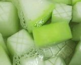 とうがんの白だし煮＊暑い日には冷やして♪作り方3写真