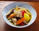 鶏としいたけの煮物作り方7写真