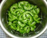 ゴーヤのごま和え♪薄く切って苦味少なく♪作り方3写真