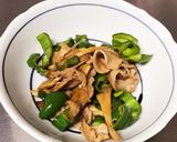 豚肉ピーマンのオイスターソース炒め作り方4写真