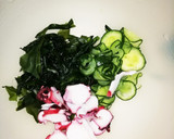 わかめ胡瓜たこの酢の物作り方1写真