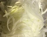 辛くない 玉ねぎ きゅうり 竹輪の酢の物作り方1写真