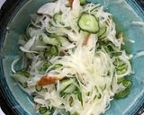 辛くない 玉ねぎ きゅうり 竹輪の酢の物作り方7写真