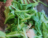 超簡単！ほうれん草のにんにく炒め作り方4写真