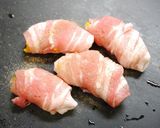 簡単！肉巻きかぼちゃの旨辛炒め作り方1写真