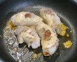 簡単！肉巻きかぼちゃの旨辛炒め作り方2写真