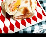 トーストで簡単☆餃子の皮でブリトー作り方14写真