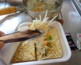 最速の野菜入りのペヤング作り方17写真