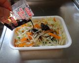 最速の野菜入りのペヤング作り方29写真