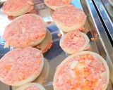 旨みUP！玉ねぎリングで簡単ハンバーグ作り方4写真
