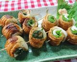 たらこと大葉のちくわロール(美味食彩)作り方5写真