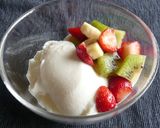美味★なめらかフルーツ杏仁豆腐作り方6写真