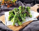 簡単おつまみ☆ブロッコリーの塩唐揚げ。作り方7写真