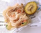 ビーフンと冬瓜煮物 弁当 簡単 可愛い作り方2写真