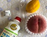 かたい桃の食べ方〜(o˘◡˘o)♡作り方1写真