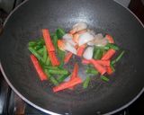ホタテと温野菜のパスタ◇バター醤油風味作り方2写真